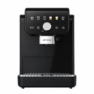 Máquina de Café Espresso Superautomática Jetinno JL05B 220V – Moinho Flat SGH64 e Espumador de Leite Fresco